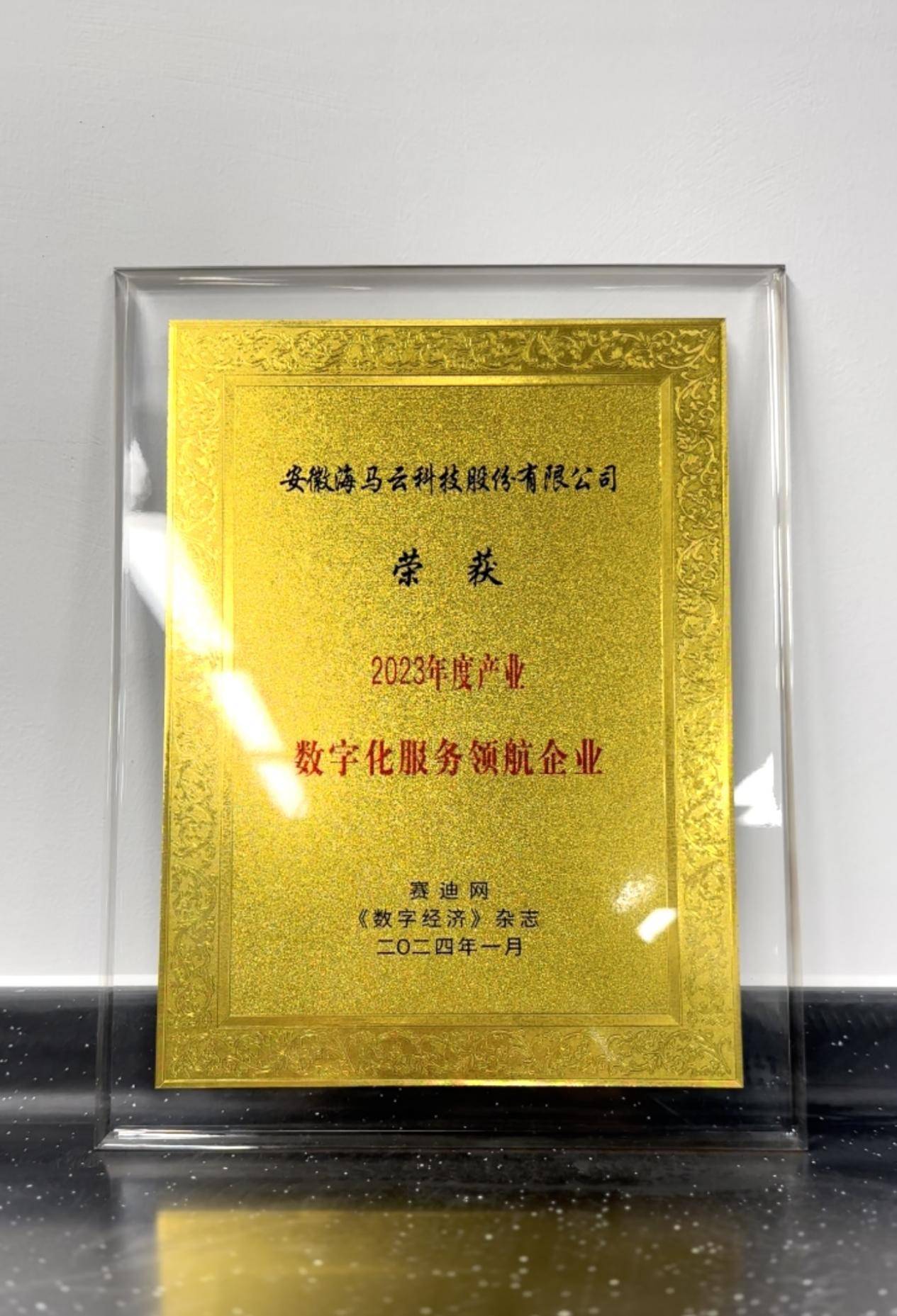 服务能力再获肯定，海马云荣获“2023年度产业数字化服务领航企业”